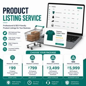 Single Product Listing Service