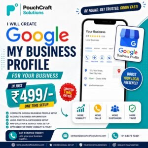 Google Business Profile Setup Service (Google My Business) – ₹499